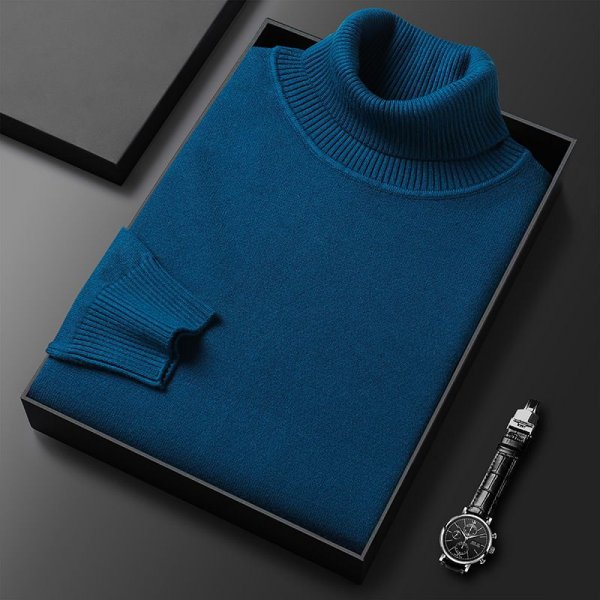 Solid color pullover sweater