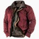 Trendy lapel zippered hoodie